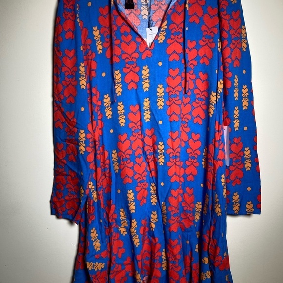 NWT Never Fully Dressed Taylor Heart Keyhole Print Mini Shift Dress size size 6 - Picture 2 of 10